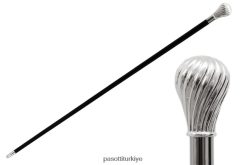 Aksesuarlar PASOTTI üniseks ba w13 - klasik topuzlu gümüş baston RZHTTX248