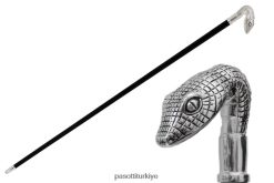 Aksesuarlar PASOTTI üniseks ba w31 - yılan başlı baston RZHTTX224