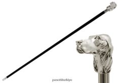 Aksesuarlar PASOTTI üniseks ba w40 - gümüş köpek bastonu RZHTTX228