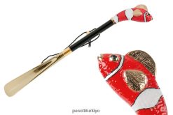 Aksesuarlar PASOTTI üniseks cs k13ro - kırmızı balık ayakkabı çekeceği RZHTTX281