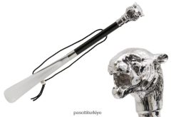 Aksesuarlar PASOTTI üniseks cs w35 - gümüş kaplan ayakkabı çekeceği RZHTTX263