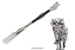 Aksesuarlar PASOTTI üniseks cs w44 - gümüş baykuş ayakkabı çekeceği RZHTTX301