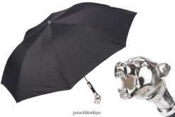 şemsiye | PASOTTI erkekler 64 6277-1 k1v - vintage panter katlanır şemsiye RZHTTX163