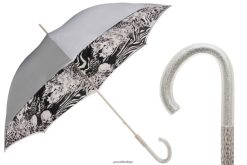 şemsiye | PASOTTI üniseks 189n 9c458-9 p34 - gümüş güllü hayvan şemsiyesi RZHTTX422